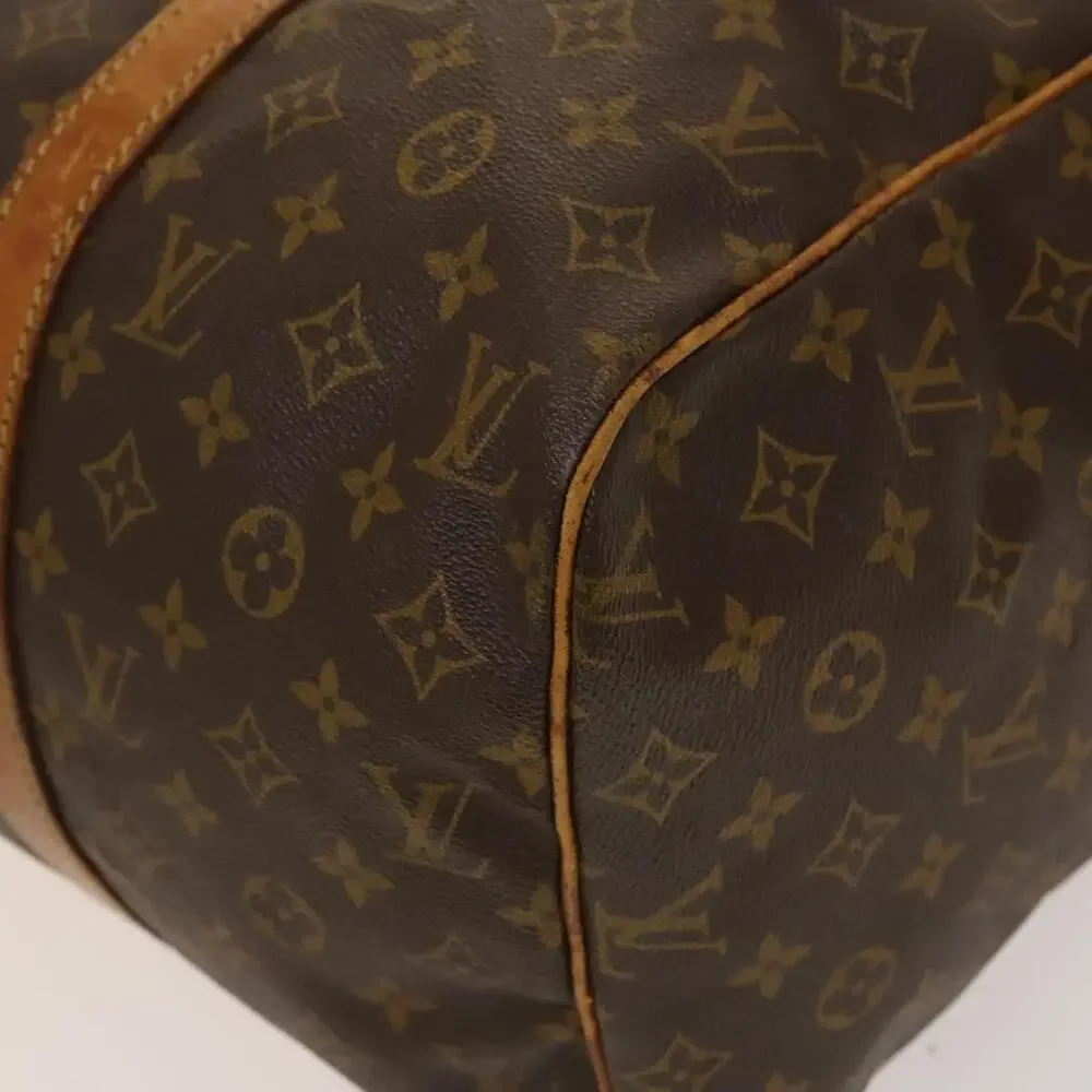 LOUIS VUITTON Monogram Sac Spool 45 Boston Bag M41624